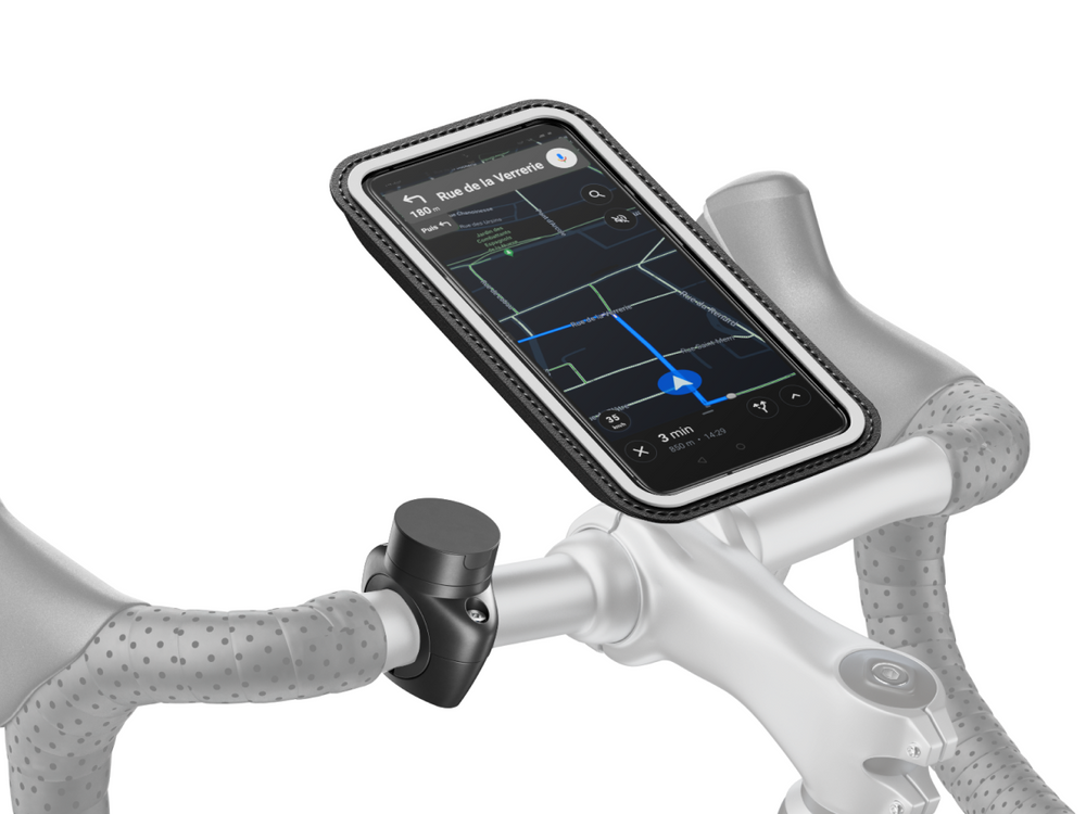 Support téléphone pour guidon de vélo PRO