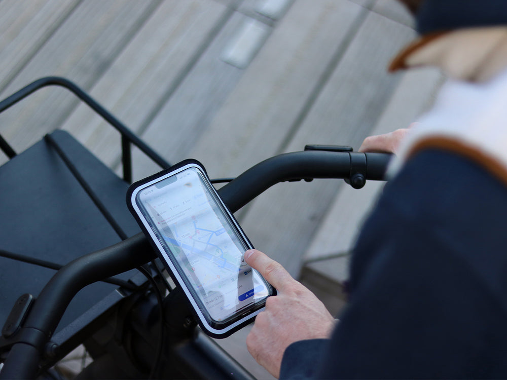 Support de téléphone moto vélo porte-téléphone vélo avant téléphone vent